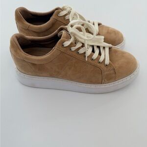 Ralph Lauren Tan Suede Sneakers 👟 8